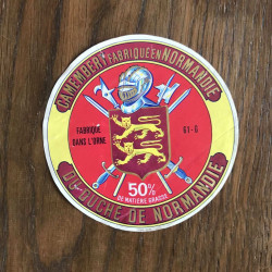 Camembert fabrique en Normandie du duche de normandie