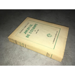 Luce JOURNAL DE L'EUROPE 1946 1947 Enseigne du cheval ailé