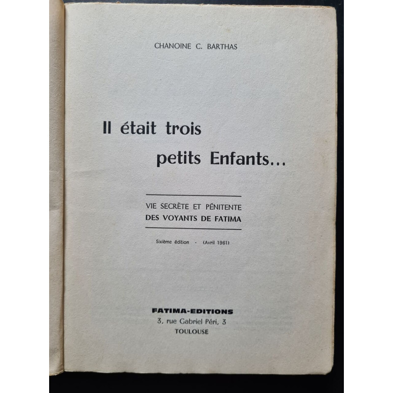 Il était trois petits Enfants