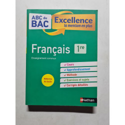Français 1re - ABC du BAC Excellence - Bac 2023 - Enseignement...