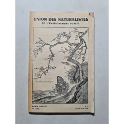 Union des Naturalistes de L'enseignement Public nº 1 - 1962