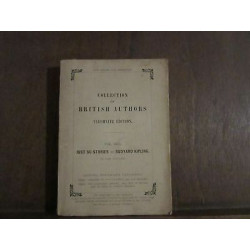 COLLECTION OF BRITISH authors JUST SO STORIES BY r KIPLING