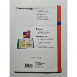 Cuenta conmigo : Espagnol 4e LV2 (Manuel)