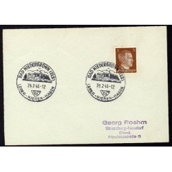 Allemagne n 706 Yv. cachet WW2 BAD NIEDERBRONN Timbre Allemand Mi...