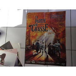 affiche 80 x 60 cms film LA PARTIE DE CHASSE james Mason Edward Fox