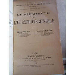 Deprez soubrier Les lois fondamentales de l'électrotechnique