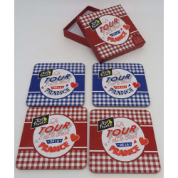 TOUR DE FRANCE - 4 coasters