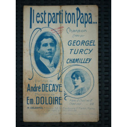 partition André decaye em doloire Il est parti ton papa