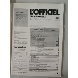 L'Officiel de l'Automobile n° 8