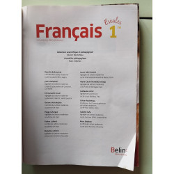 Français 1re