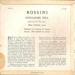 Guillaume Tell: Ouverture Et Air "Selva Opaca"