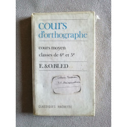 Cours d'orthographe
