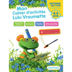 Mon cahier d'activités Lulu Vroumette Moyenne section