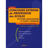 Concours externe de Professeur des Ecoles Histoire-Géographie : 12...