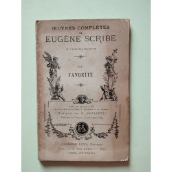 Oeuvres complètes de eugène scribe la favorite