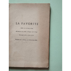 Oeuvres complètes de eugène scribe la favorite