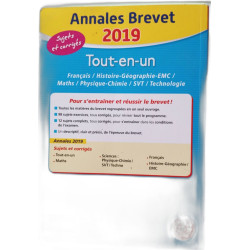 Annales Nouveau Brevet 3e Tout-en-un 2019