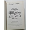Nouveau dictionnaire des difficultés du français moderne - 1987