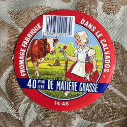 Fromage fabriqué dans le Calvadis 14-AS