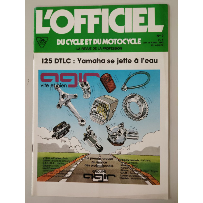 L'Officiel Du Cycle Et Du Motocycle n° 7
