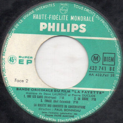 Bande Originale Du Film "La Fayette"
