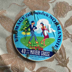 Fromage fabriqué en Normandie 40 cent pour Matière Grasse
