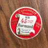 Camembert fondant un 45 pour cent de matiere grasse normand