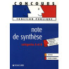Note de synthèse : Catégories A et B (Ancienne Edition)