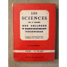 Les Sciences en 3e année des collèges d'enseignement technique