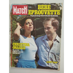 Paris Match - bebe eprouvette