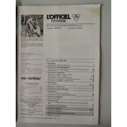 L'Officiel Du Cycle Du Motocycle Et De La Motoculture n° 9