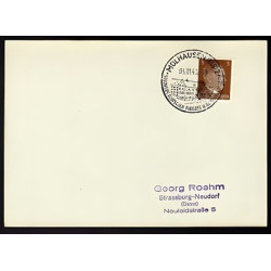 Allemagne n 706 Yv. cachet WW2 MÜLHAUSEN 2 Timbre Allemand Hitler...