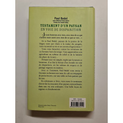 Testament d'un paysan en voie de disparition