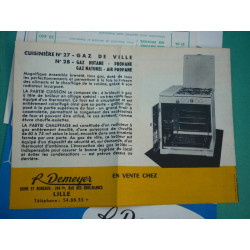 Lot de 11 documents catalogues-dépliants-pub Mobilier...