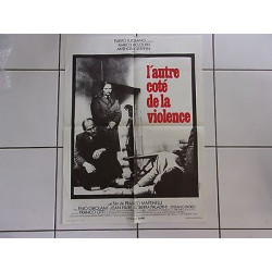 affiche film L' autre côté de la violence avec Marcel Bozzuffi...