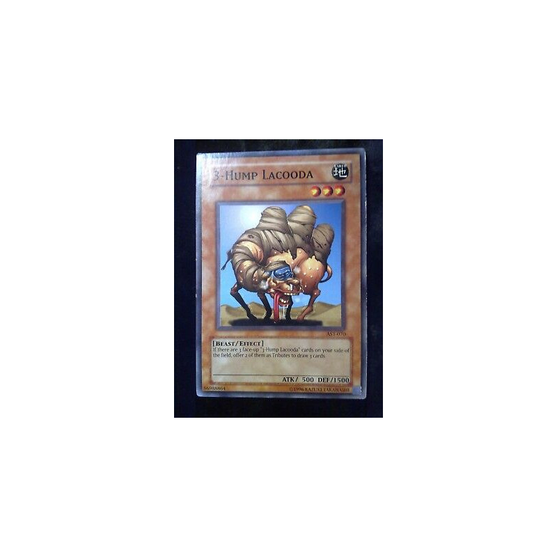 3-Hump Lacooda AST-070 Yu-Gi-Oh