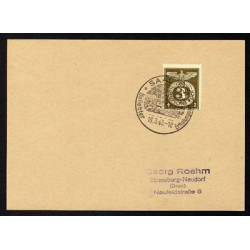 Allemagne n 762 Yv. cachet WW2 SAAL Els Mi. 830