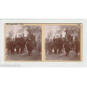 Vue Stéréoscopique Stéréo MILITARIA Manoeuvres 153 RI Infanterie