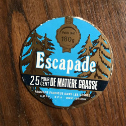 Escapade 25 POUR CENT DE MATIERE GRASSE