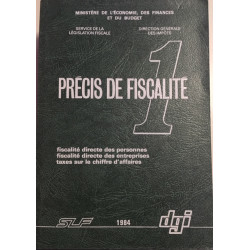 PRECIS DE FISCALITE 1 - Fiscalité directe des personnes fiscalité...
