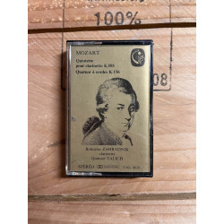 mozart Quintette pour clarinette k 581 Quatuor à cordes Cassette...
