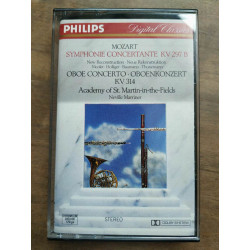 Mozart Symphonie concertante KV 297 B - Neville Marriner Cassette...
