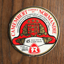 Camembert fabrique en normandie "RADAR"