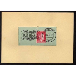 Allemagne n 712 Yv. flamme WW2 BERLIN SW 11 an Timbre Allemand Mi...