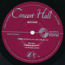 Piano Sonata In A Major K. 331