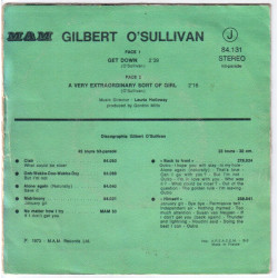 Get Down / A Very Extraordinary Sort Of Girl