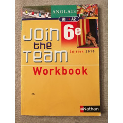 Join the team - workbook - 6ème 2010