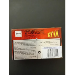 K7 Audio : Cora XTII 60 Position Chrome - 2x (NEUF SOUS BLISTER)