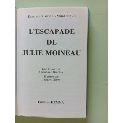 L´escapade de Julie moineau