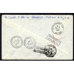 Enveloppe avec Faire Suivre N'habite pas a l'adresse indiquée...